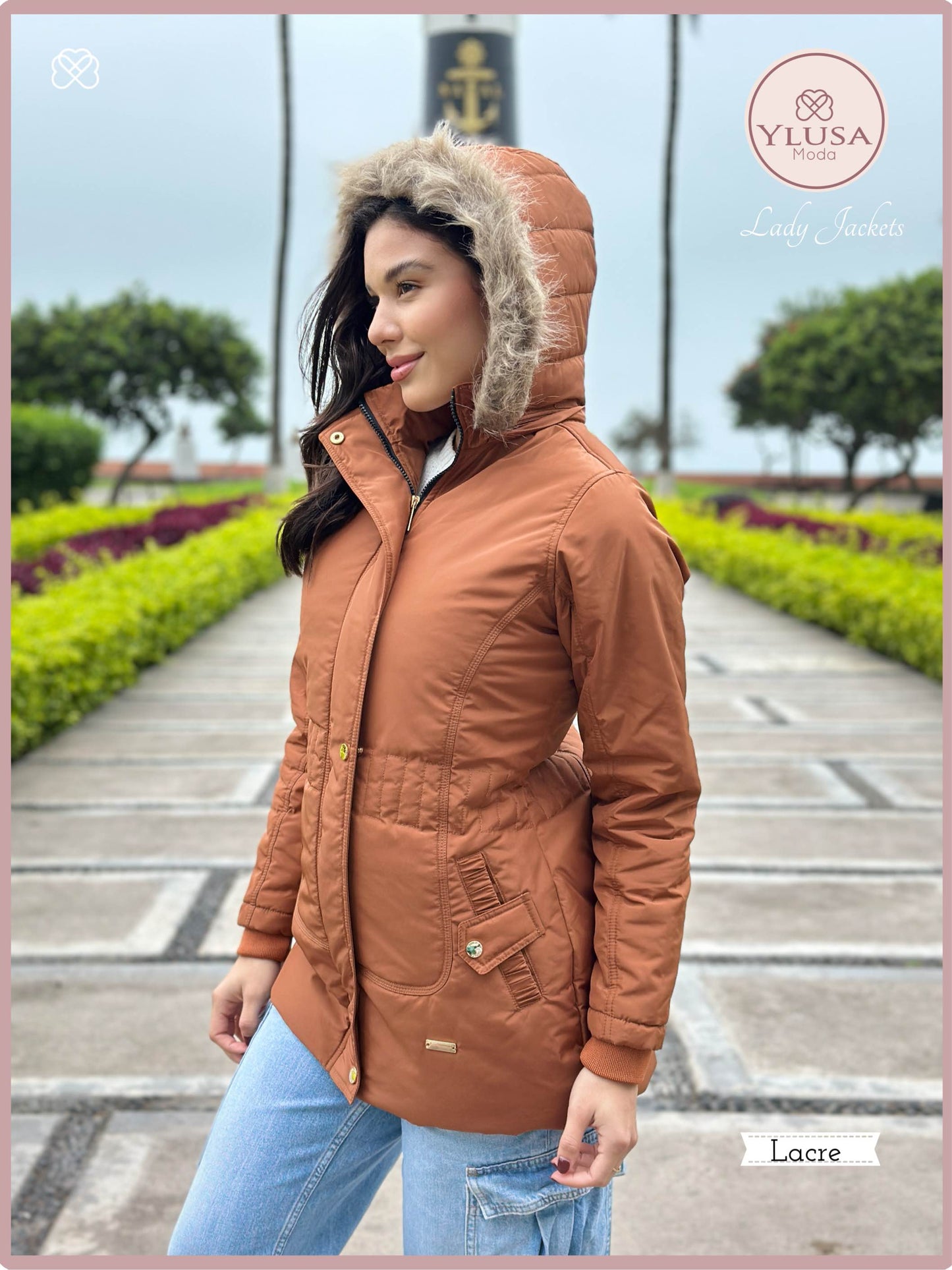 PARKA 3/4 C/PELUCHE MARIMAR - LACRE