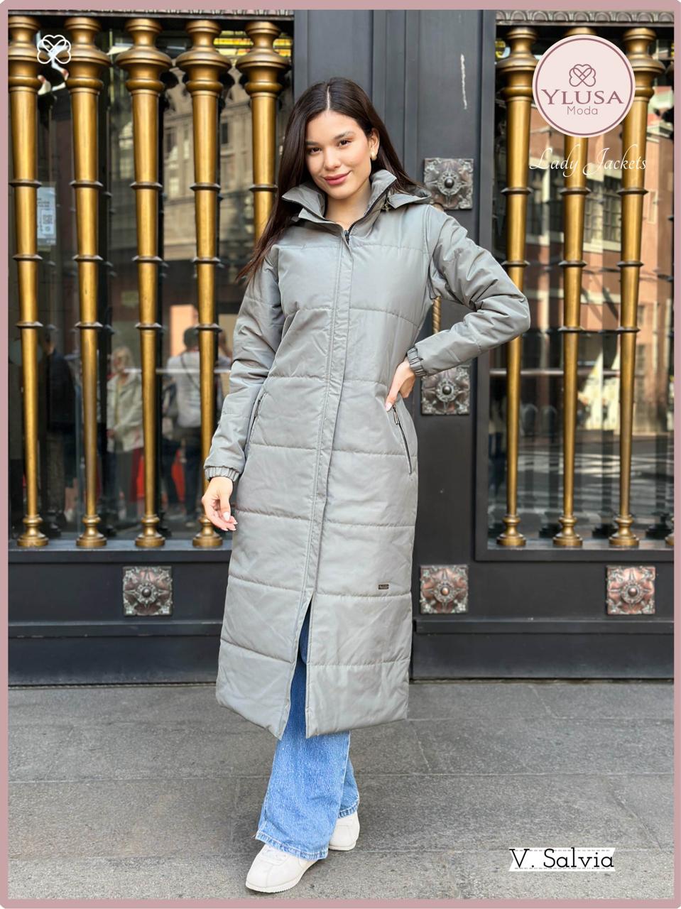 PARKA MAXI EXTRA LARGA PALOMA - V. SALVIA
