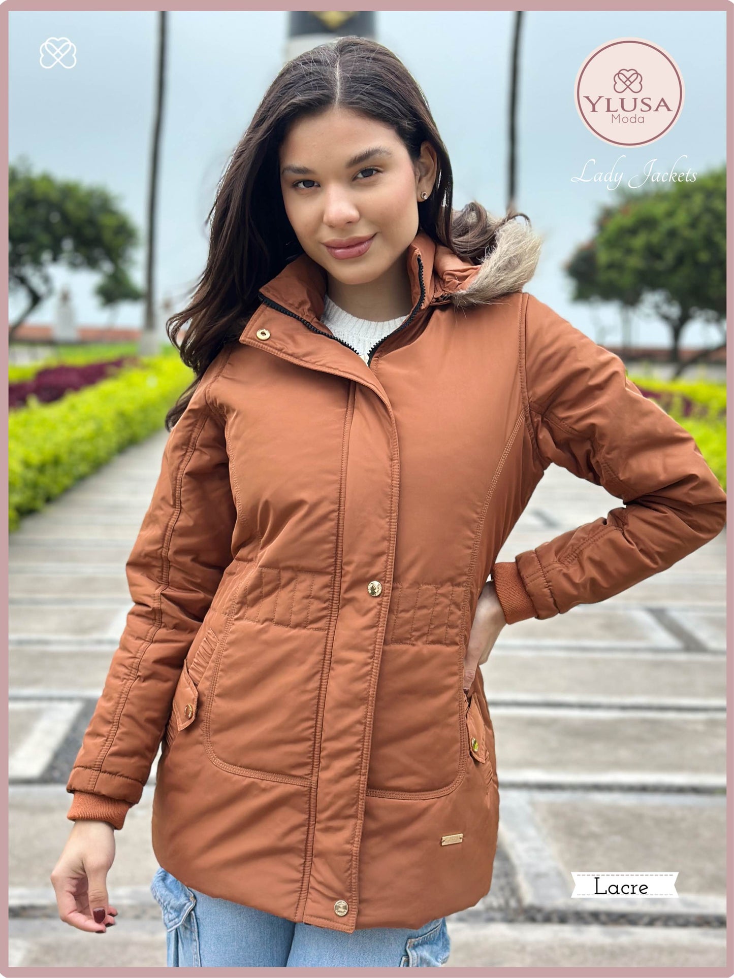 PARKA 3/4 C/PELUCHE MARIMAR - LACRE