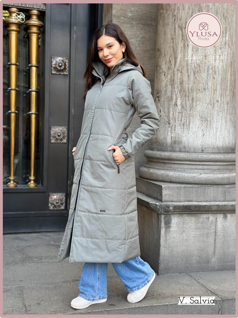 PARKA MAXI EXTRA LARGA PALOMA - V. SALVIA