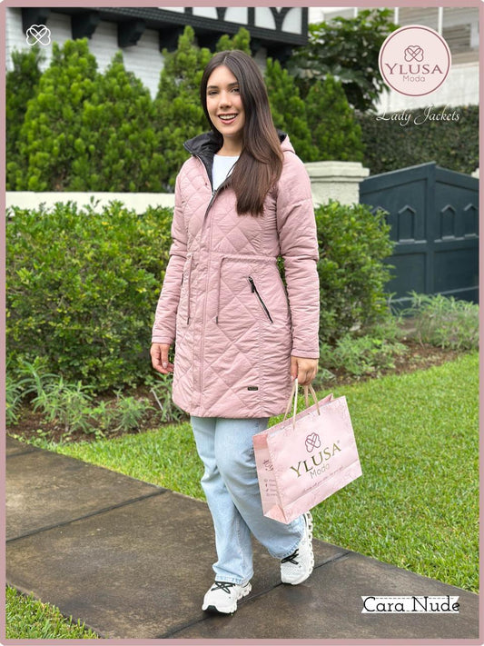 PARKA REVERSIBLE FRIDA - NUDE